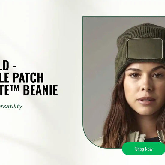 Beechfield - Removable Patch Thinsulate&trade; Beanie by@Outfy