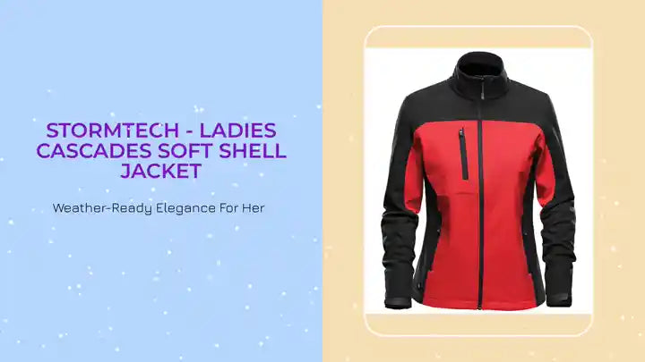 Stormtech - Ladies Cascades Soft Shell Jacket by@Outfy