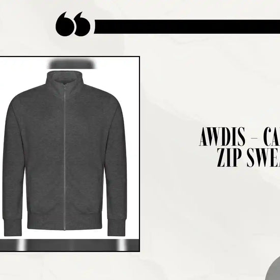AWDis - Campus Full Zip Sweatshirt by@Outfy