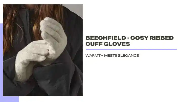 Beechfield - Cosy Ribbed Cuff Gloves by@Outfy