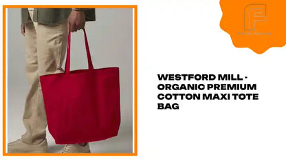 Westford Mill - Organic Premium Cotton Maxi Tote Bag by@Outfy