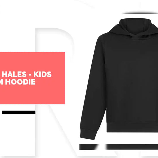 Finden + Hales - Kids Team Hoodie - LV342 BLK 3-4