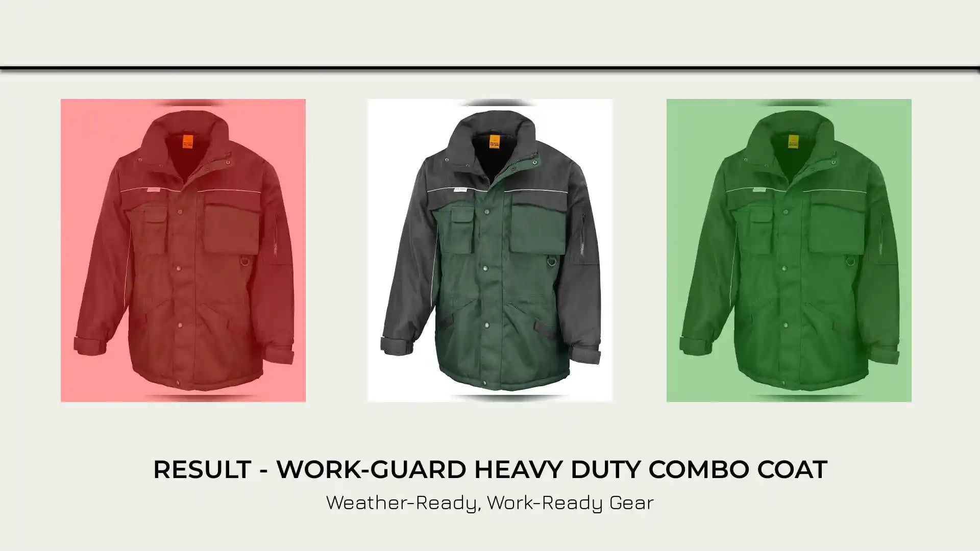 Result - Work-Guard Heavy Duty Combo Coat - RS72 BO/BK S