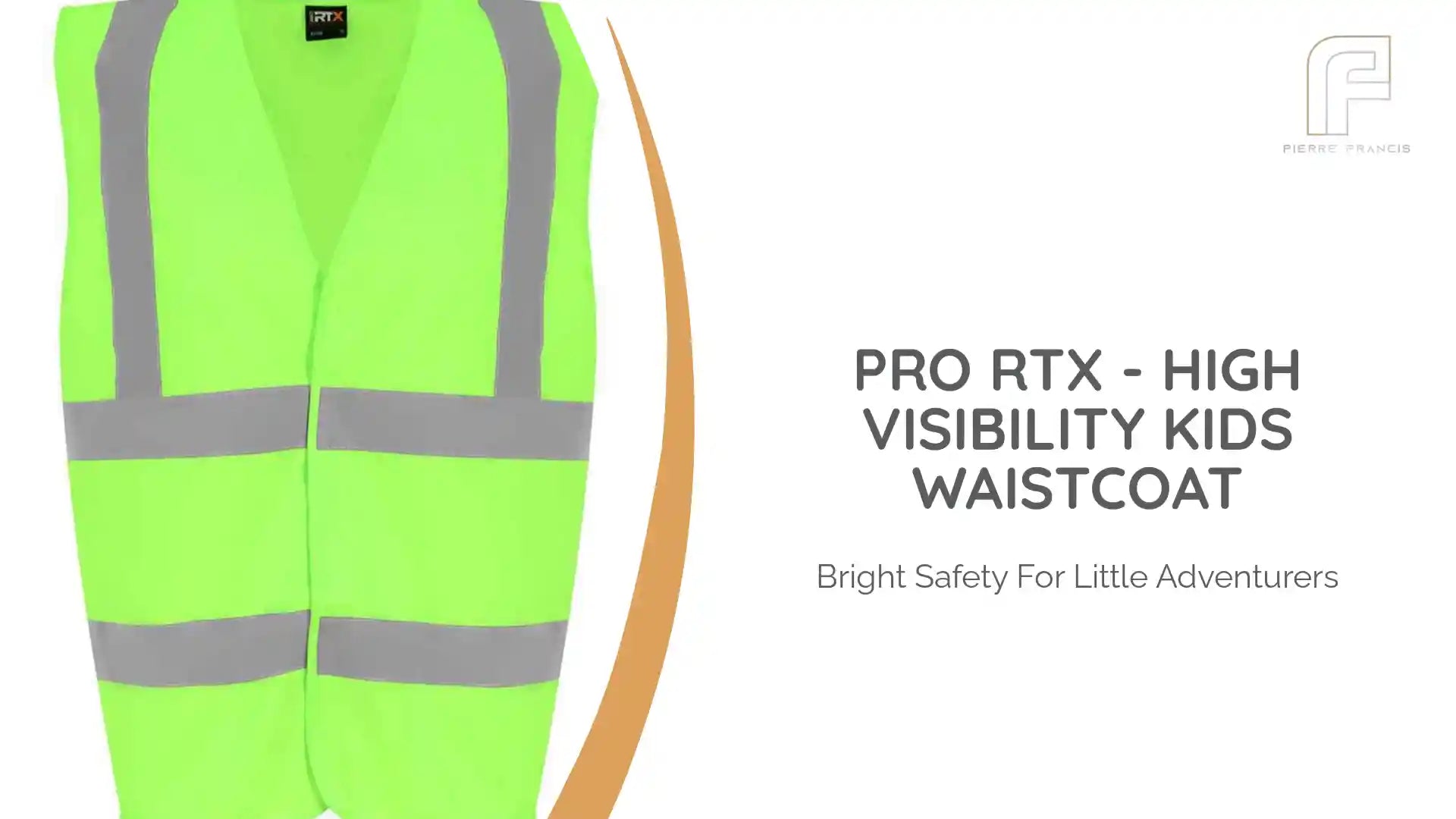 Pro RTX - High Visibility Kids Waistcoat by@Outfy
