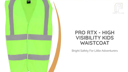 Pro RTX - High Visibility Kids Waistcoat by@Outfy