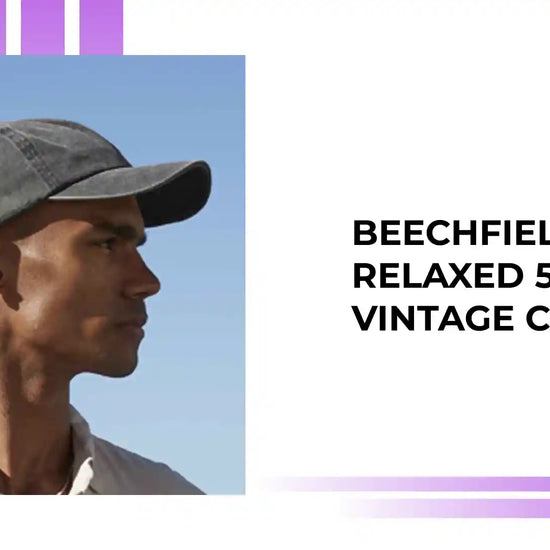 Beechfield - Relaxed 5 Panel Vintage Cap - BB657 VBK ONE
