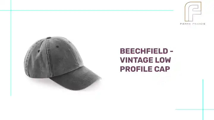 Beechfield - Vintage Low Profile Cap by@Outfy