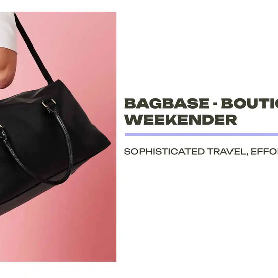 BagBase - Boutique Weekender - BG760 BLK ONE