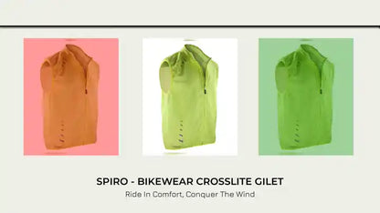 Spiro - Bikewear Crosslite Gilet by@Outfy