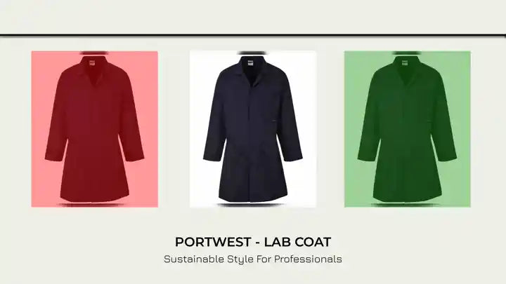 Portwest - Lab Coat by@Outfy