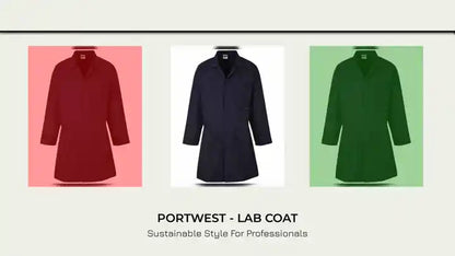 Portwest - Lab Coat by@Outfy