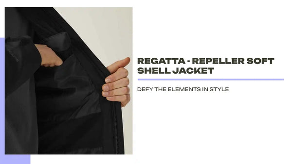 Regatta - Repeller Soft Shell Jacket by@Outfy