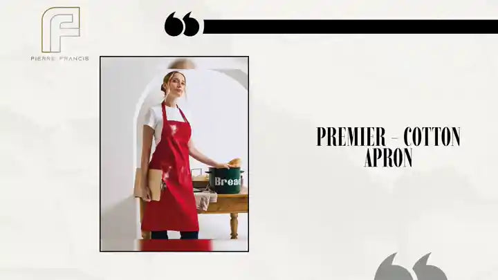 Premier - Cotton Apron by@Outfy