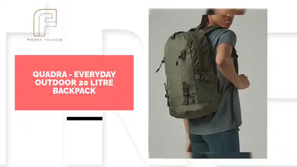 Quadra - Everyday Outdoor 20 Litre Backpack by@Outfy