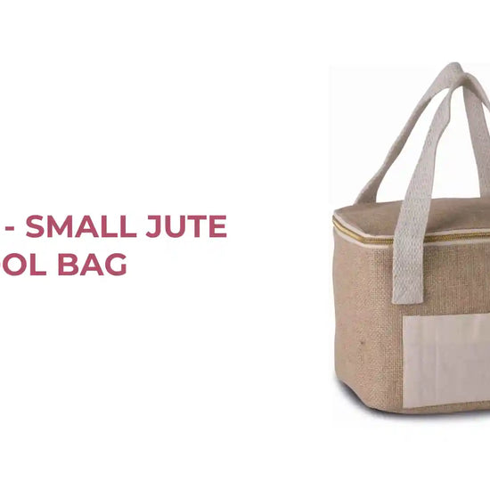 Kimood - Small Jute Cool Bag by@Outfy