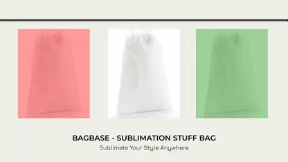 BagBase - Sublimation Stuff Bag by@Outfy
