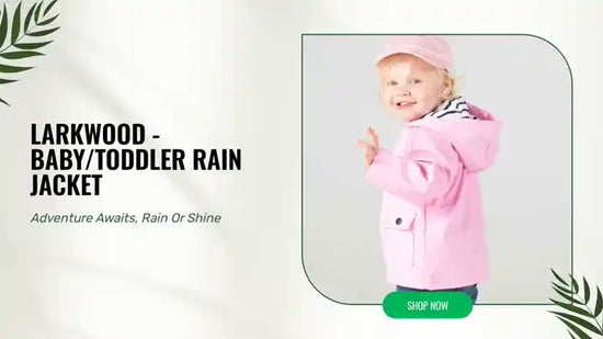 Larkwood - Baby/Toddler Rain Jacket by@Outfy