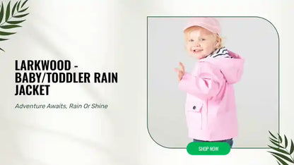 Larkwood - Baby/Toddler Rain Jacket by@Outfy