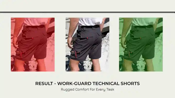 Result - Work-Guard Technical Shorts by@Outfy