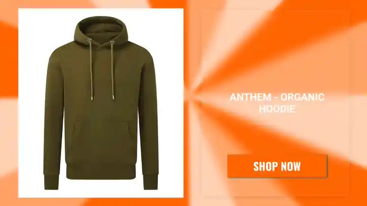 Anthem - Organic Hoodie by@Outfy