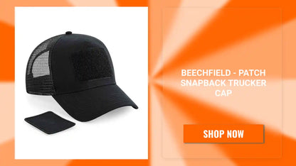 Beechfield - Patch Snapback Trucker Cap by@Outfy