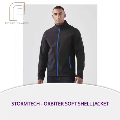 Stormtech - Orbiter Soft Shell Jacket - KSB1 BK/AZ S