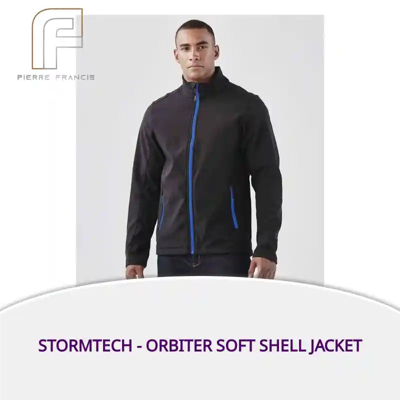 Stormtech - Orbiter Soft Shell Jacket - KSB1 BK/AZ S