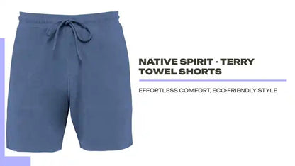 Native Spirit - Terry Towel Shorts by@Outfy