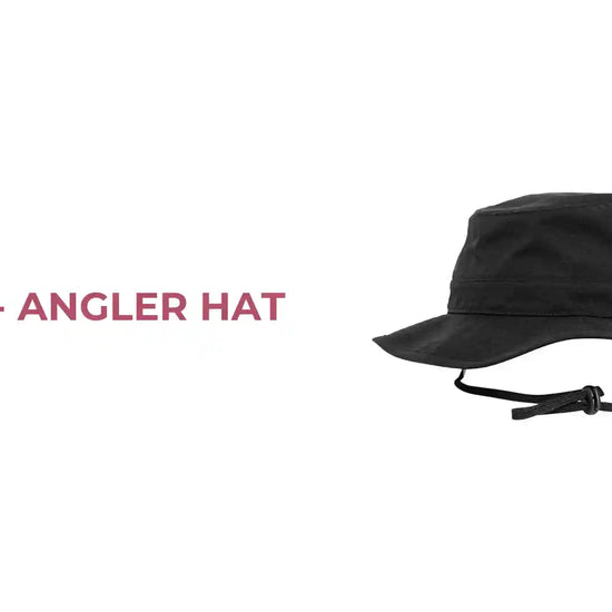 Flexfit - Angler Hat - F5004AH BLK ONE
