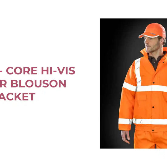 Result - Core Hi-Vis Winter Blouson Jacket - RS217 FLO S