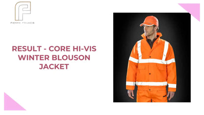 Result - Core Hi-Vis Winter Blouson Jacket - RS217 FLO S
