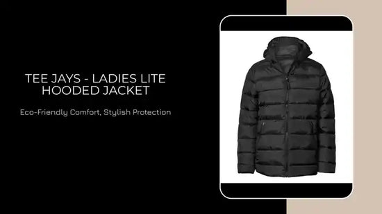 Tee Jays - Ladies Lite Hooded Jacket by@Outfy