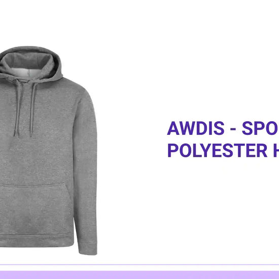 AWDis - Sports Polyester Hoodie by@Outfy