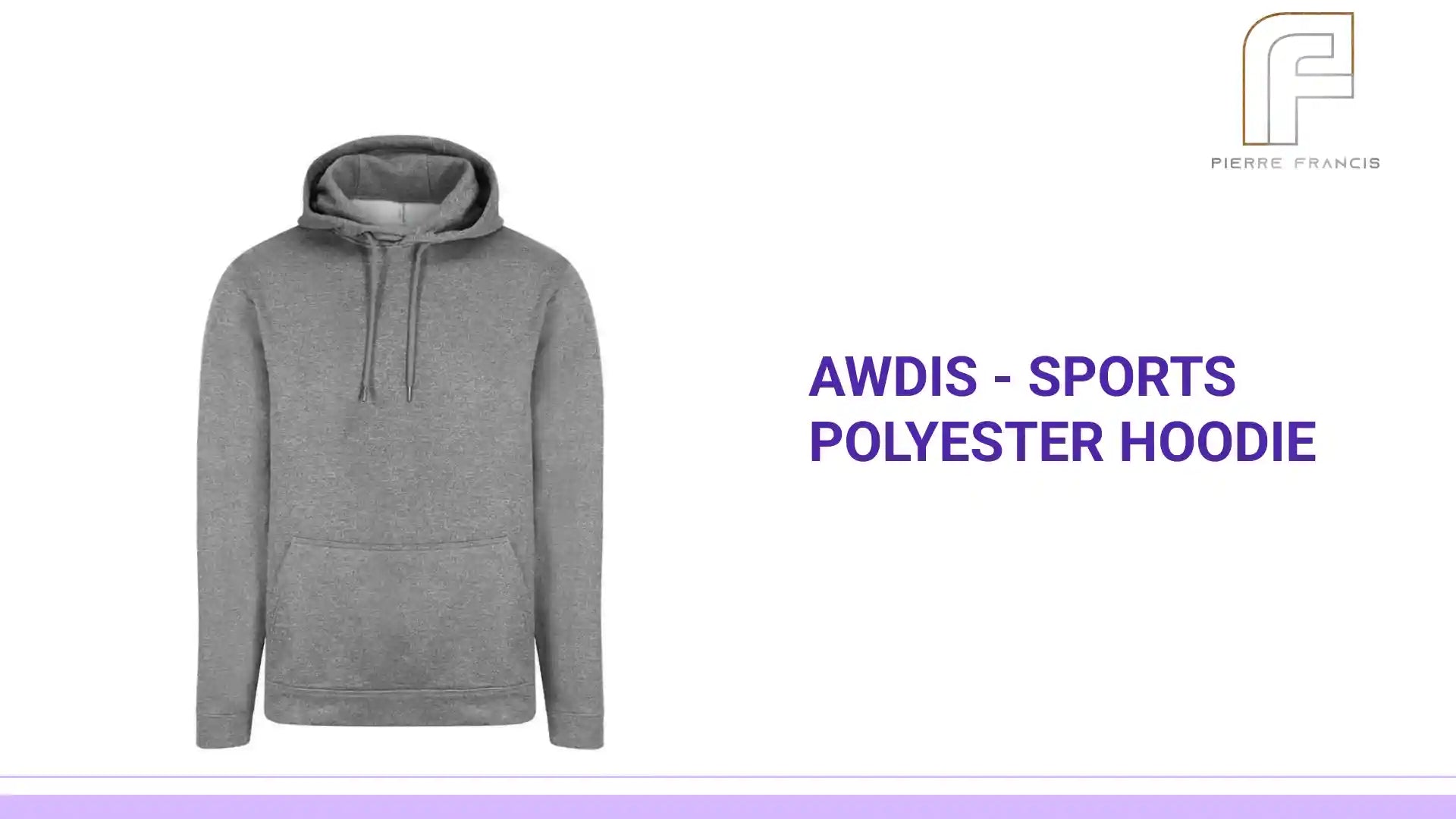 AWDis - Sports Polyester Hoodie by@Outfy