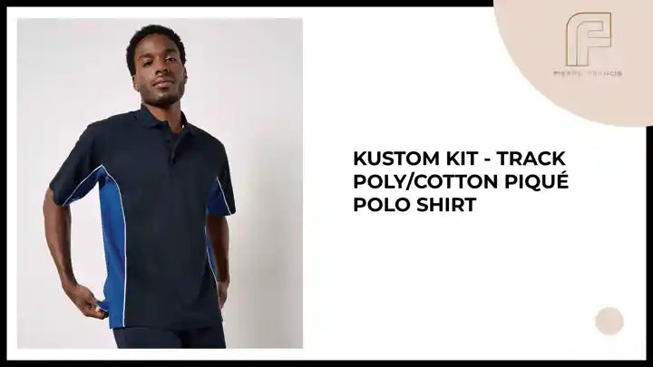 Kustom Kit - Track Poly/Cotton Piqu&eacute; Polo Shirt by@Outfy