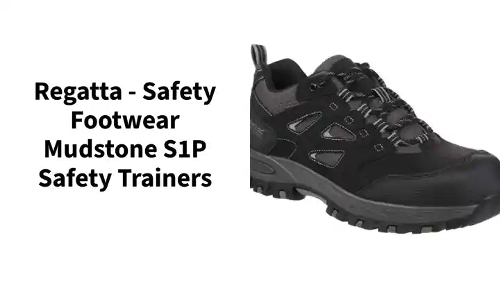 Regatta - Safety Footwear Mudstone S1P Safety Trainers by@Outfy