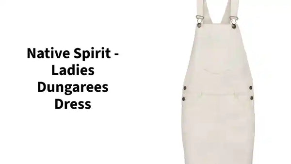 Native Spirit - Ladies Dungarees Dress by@Outfy