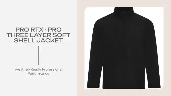 Pro RTX - Pro Three Layer Soft Shell Jacket by@Outfy
