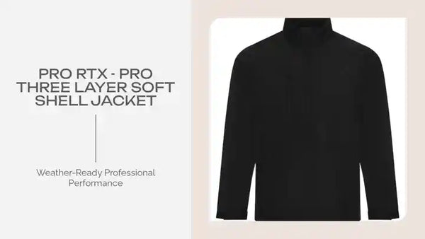 Pro RTX - Pro Three Layer Soft Shell Jacket by@Outfy