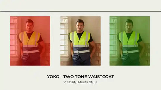 Yoko - Two Tone Waistcoat by@Outfy