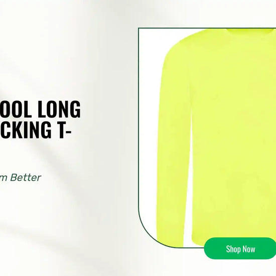AWDis - Cool Long Sleeve Wicking T-Shirt - JC002 EYL S