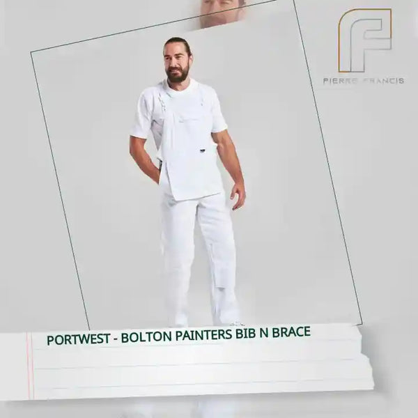Portwest - Bolton Painters Bib N Brace by@Outfy