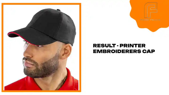 Result - Printer Embroiderers Cap by@Outfy