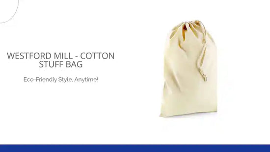 Westford Mill - Cotton Stuff Bag by@Outfy