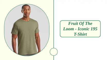Fruit of the Loom - Iconic 195 T-Shirt - SS620 COL S
