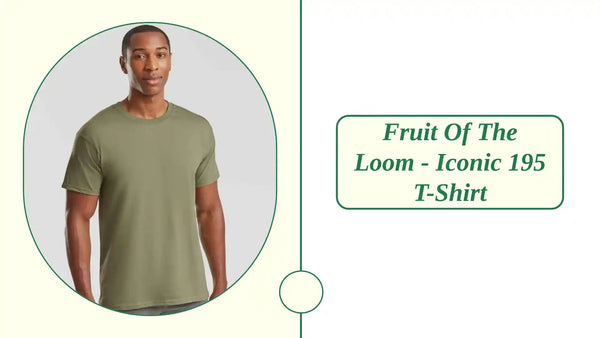 Fruit of the Loom - Iconic 195 T-Shirt - SS620 COL S