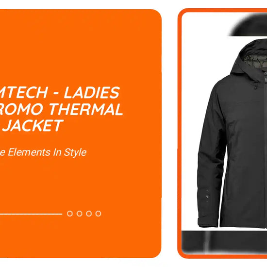 Stormtech - Ladies Nostromo Thermal Shell Jacket - X2W BK/GP XS
