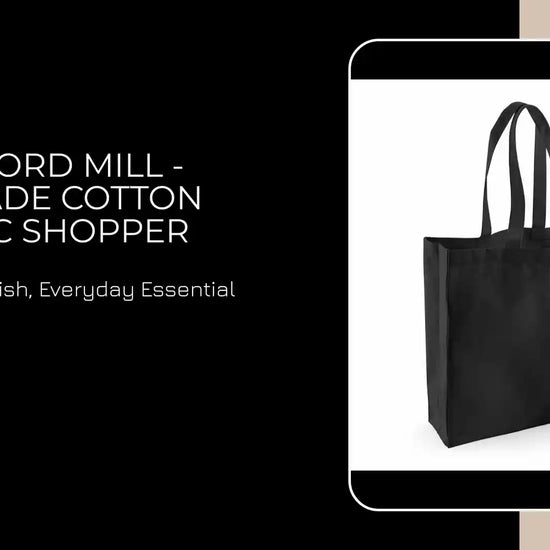 Westford Mill - Fairtrade Cotton Classic Shopper by@Outfy