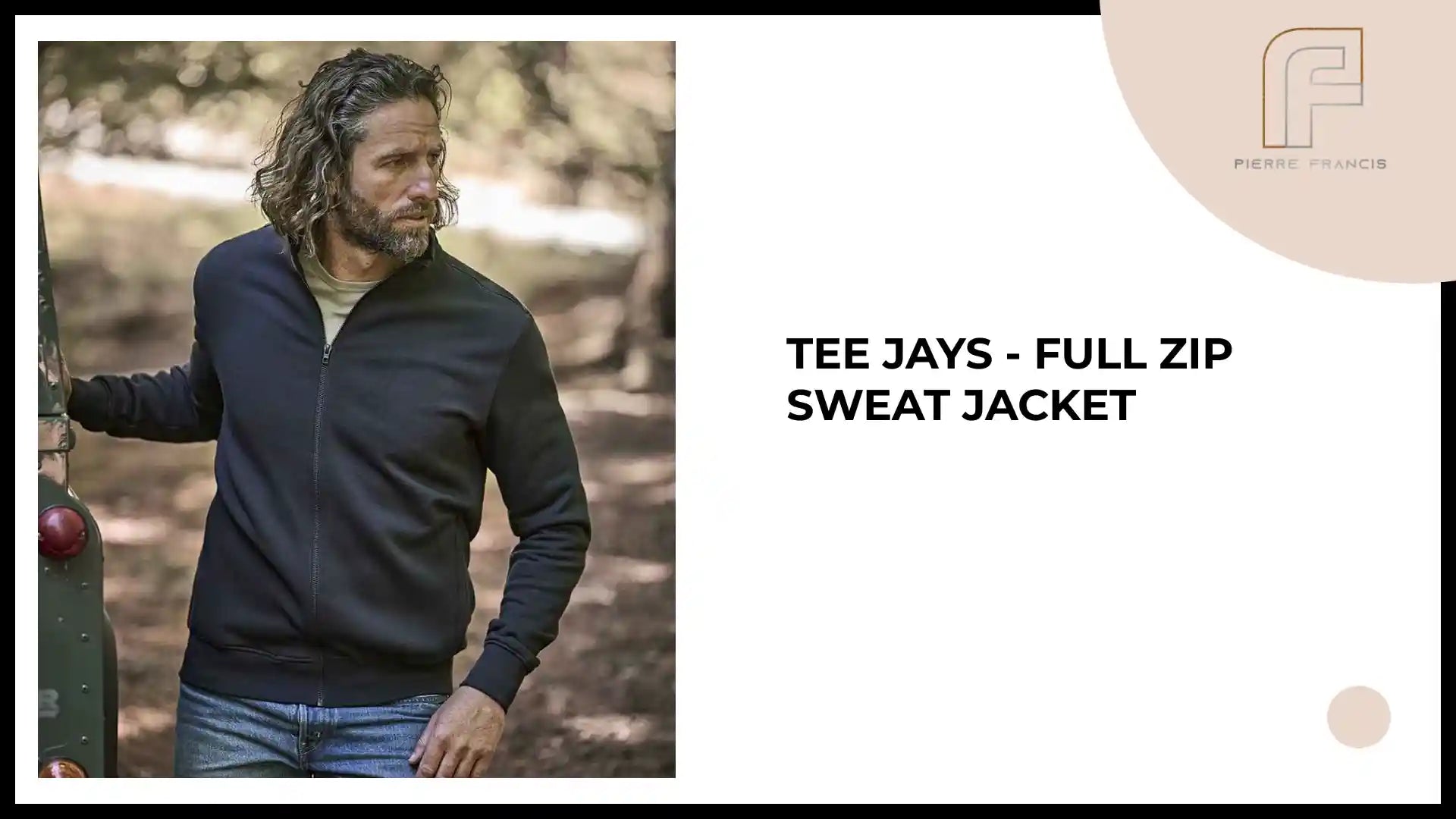 Tee Jays - Full Zip Sweat Jacket by@Outfy