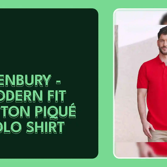 Henbury - Modern Fit Cotton Piqué Polo Shirt - H101 CSR XS